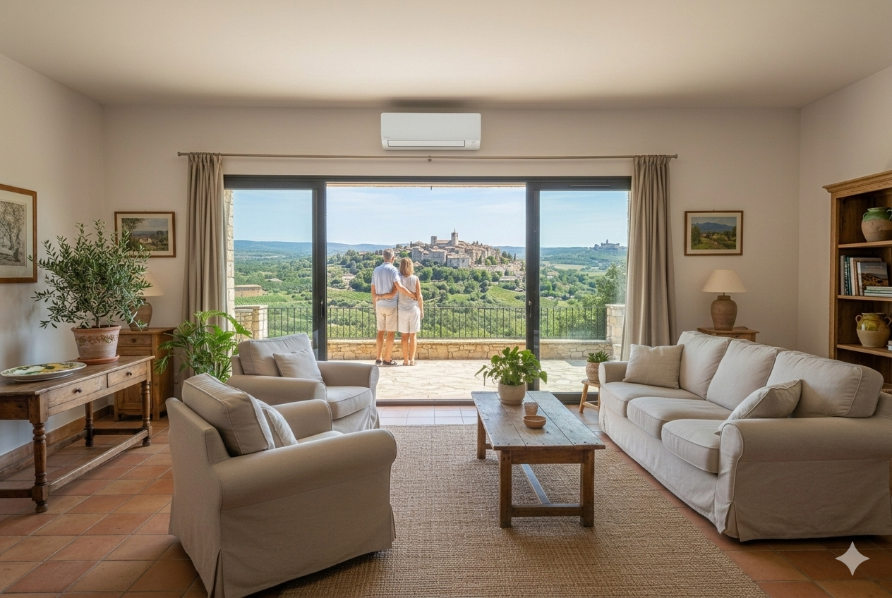 Installation de climatisation réversible à Fayence (83440) - Clim Style