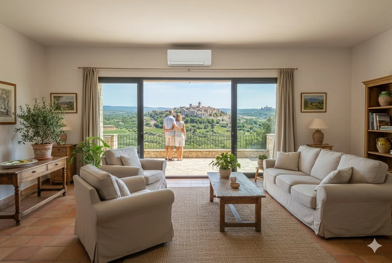 Installation de climatisation réversible à Fayence (83440) - Clim Style
