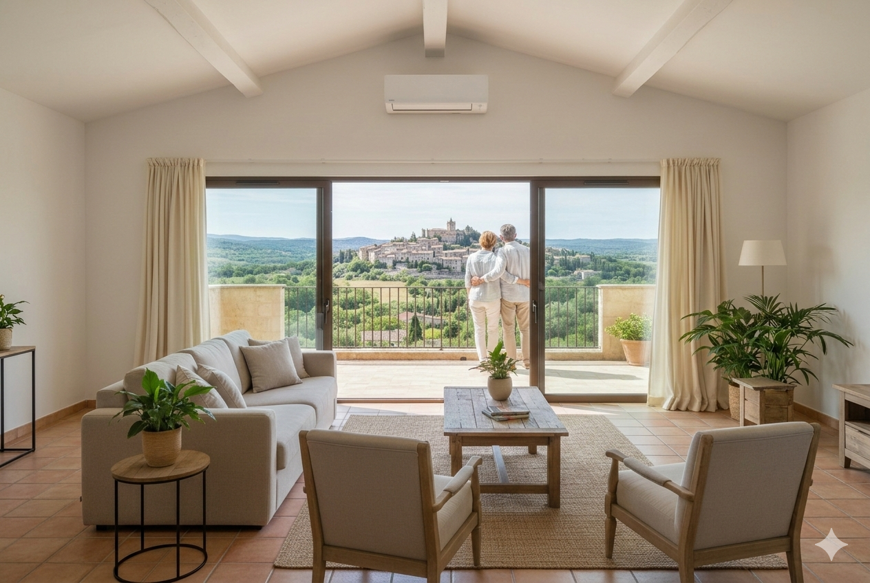 Installation de climatisation réversible à Mougins - Clim Style