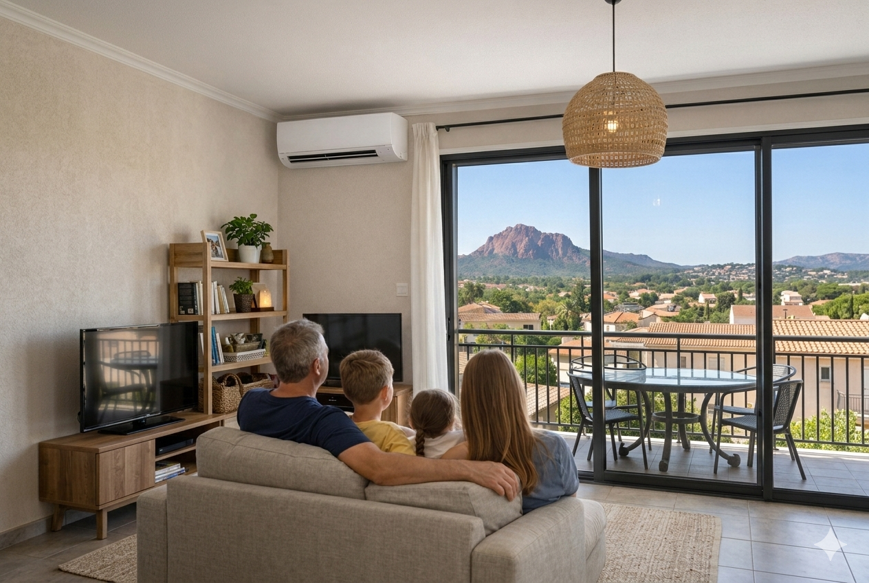 Installation de climatisation réversible à Puget-sur-Argens (83480) - Clim Style