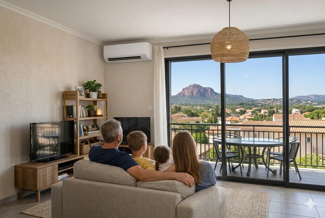 Installation de climatisation réversible à Puget-sur-Argens (83480) - Clim Style