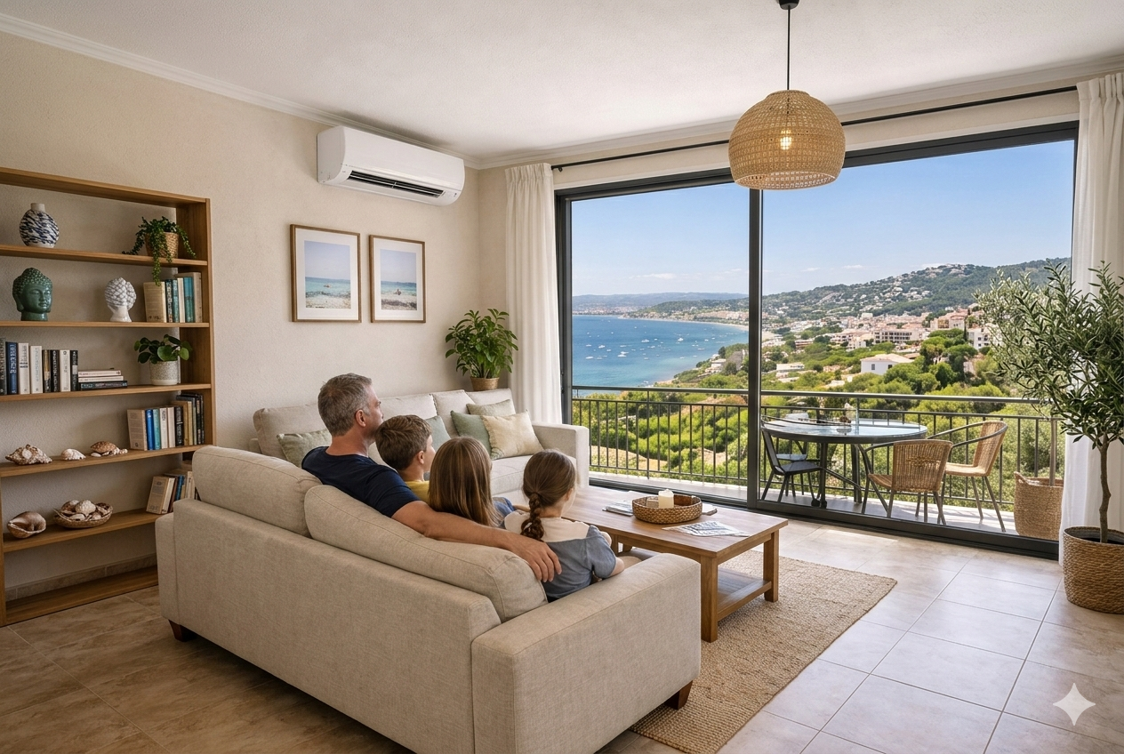 Installation de climatisation réversible à Sainte-Maxime (83120) - Clim Style