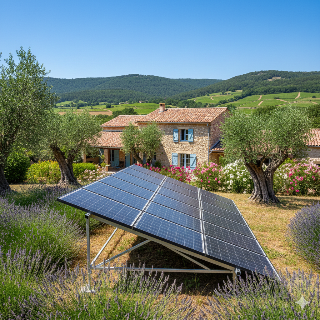 Installation photovoltaïque à Fayence (83440) - Clim Style