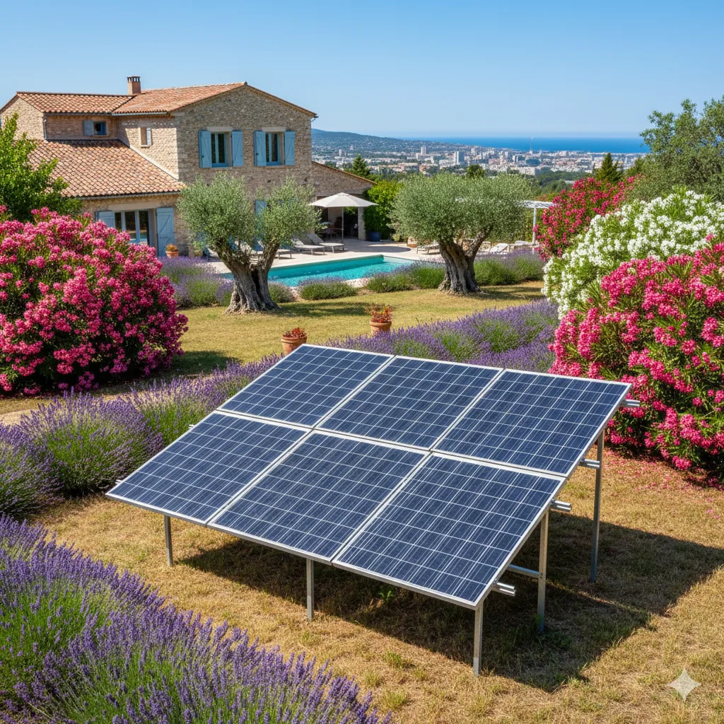 Installation photovoltaïque à Fréjus (83600) - Clim Style