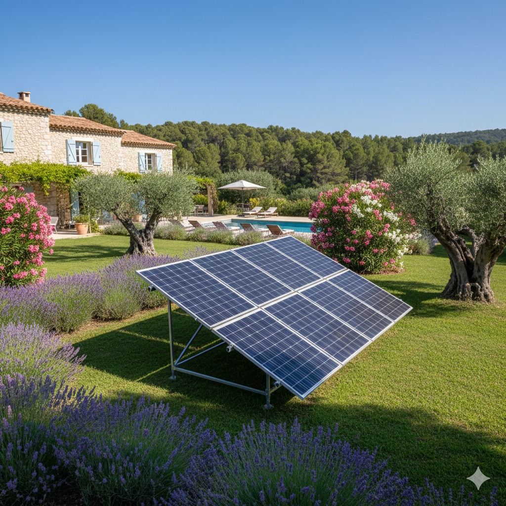 Installation photovoltaïque à Mougins (06250) - Clim Style