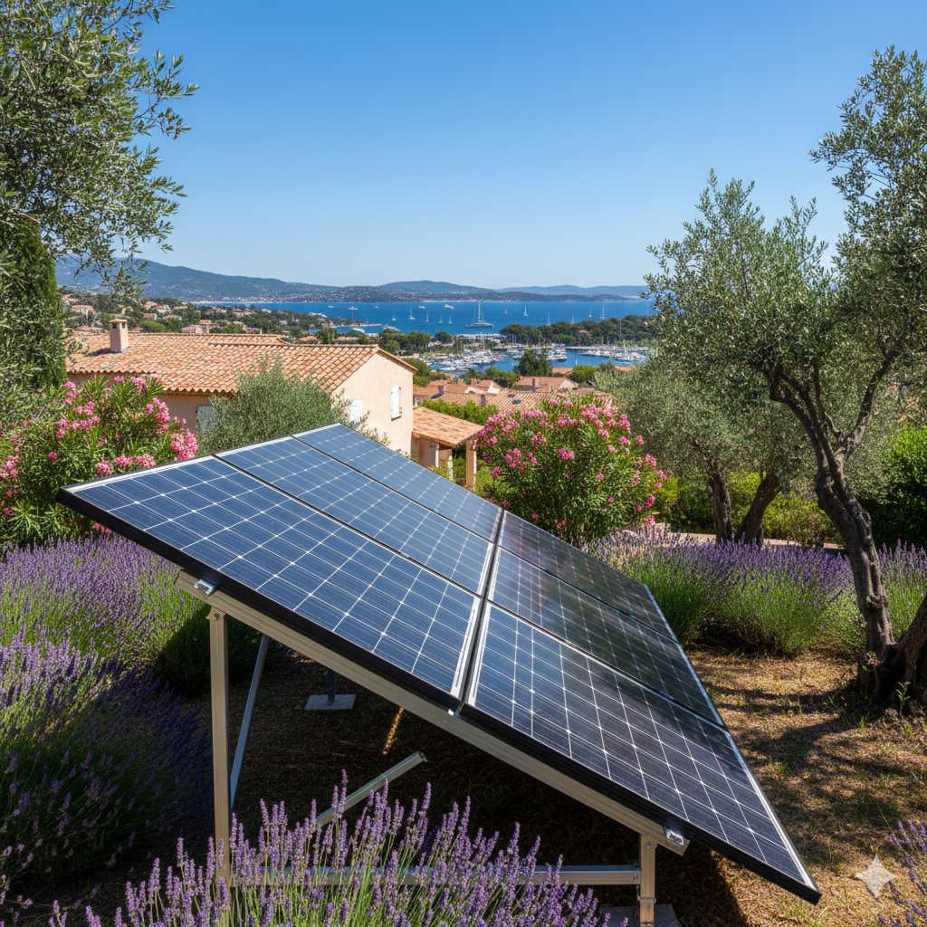Installation photovoltaïque à Sainte-Maxime (83120) - Clim Style